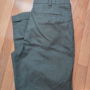 Mens Dockers Premium Wool.Blend Brown Pants